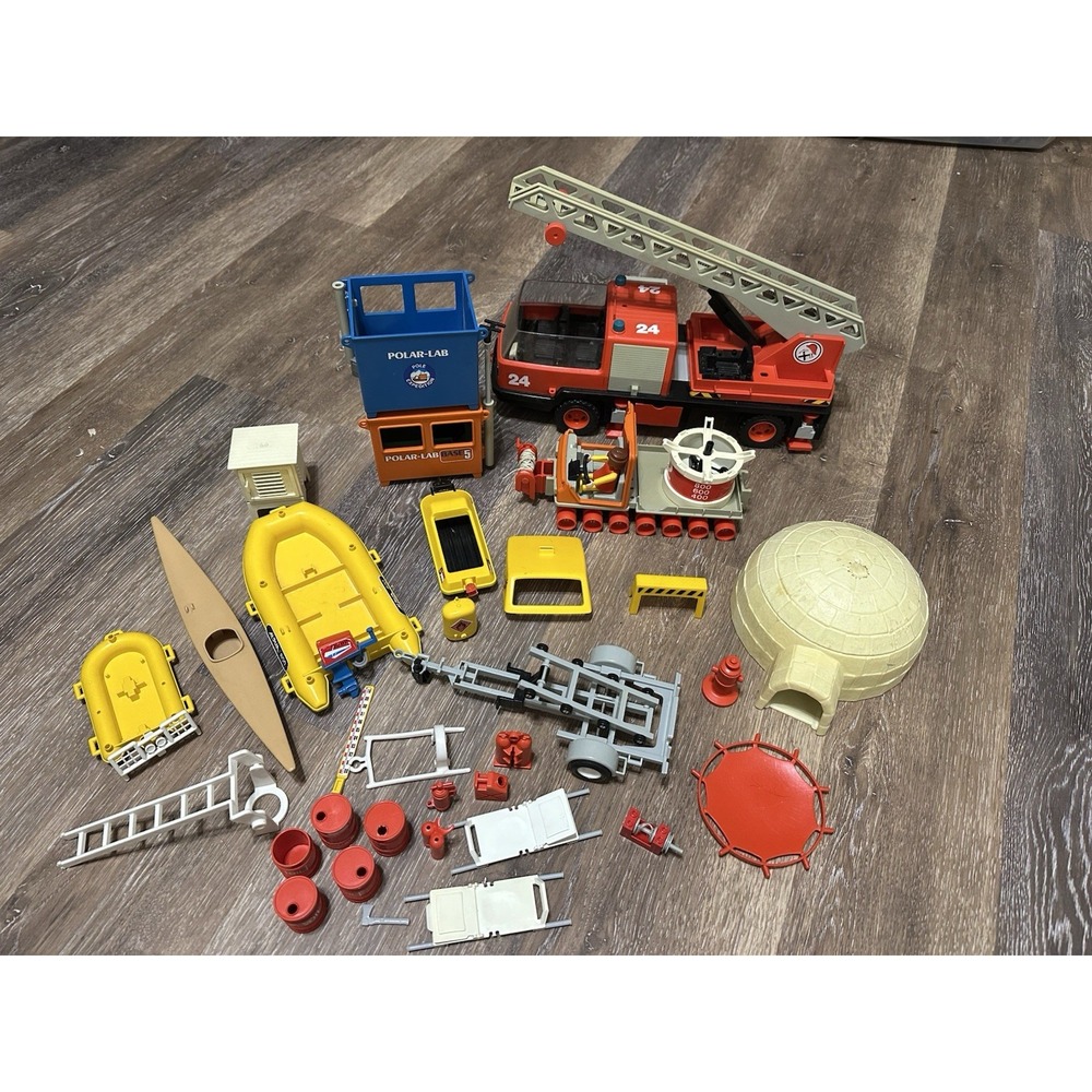 Large Lot Vintage‎ Playmobil Geobra Figures & Accessories 1974 - Today